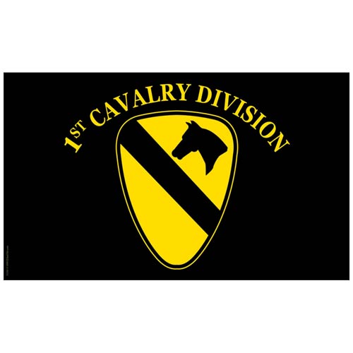 Army 1st Cavalry Flag