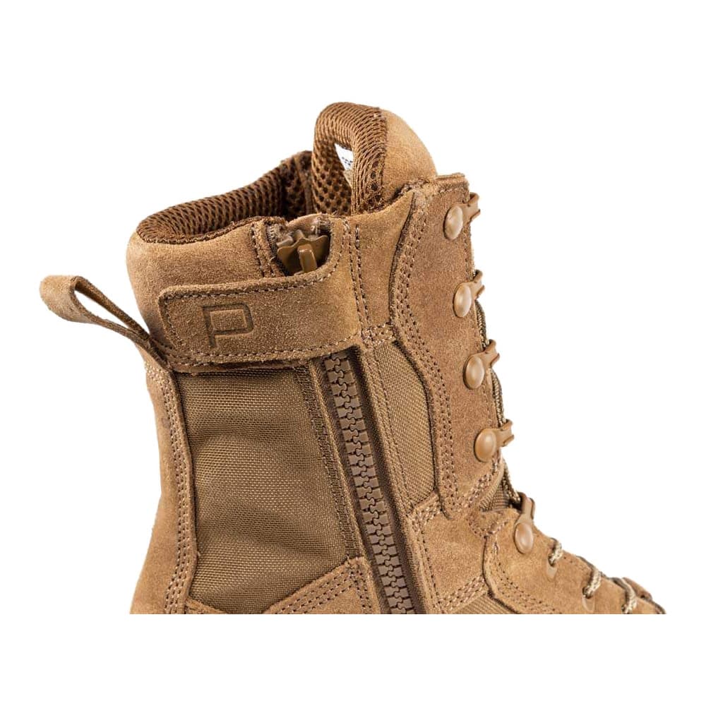 Propper Series 100 8-inch Side Zip Boot Composite Safety Toe Coyote Military Boot