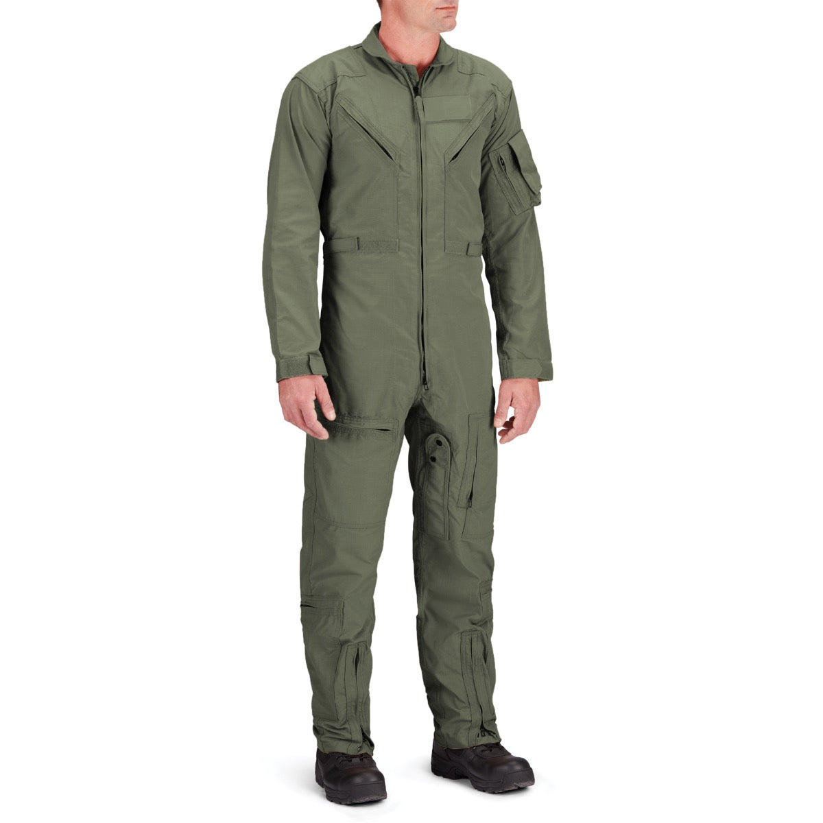 Propper Men's Poly Cotton Twill 27/P Flyers Coverall - Olive Drab - image 1