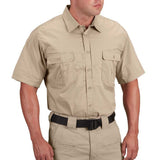 Propper Men's Kinetic Short Sleeve Shirt - Khaki - image 1
