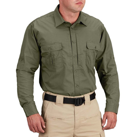Propper Men's Kinetic Long Sleeve Shirt - Olive Drab - image 1
