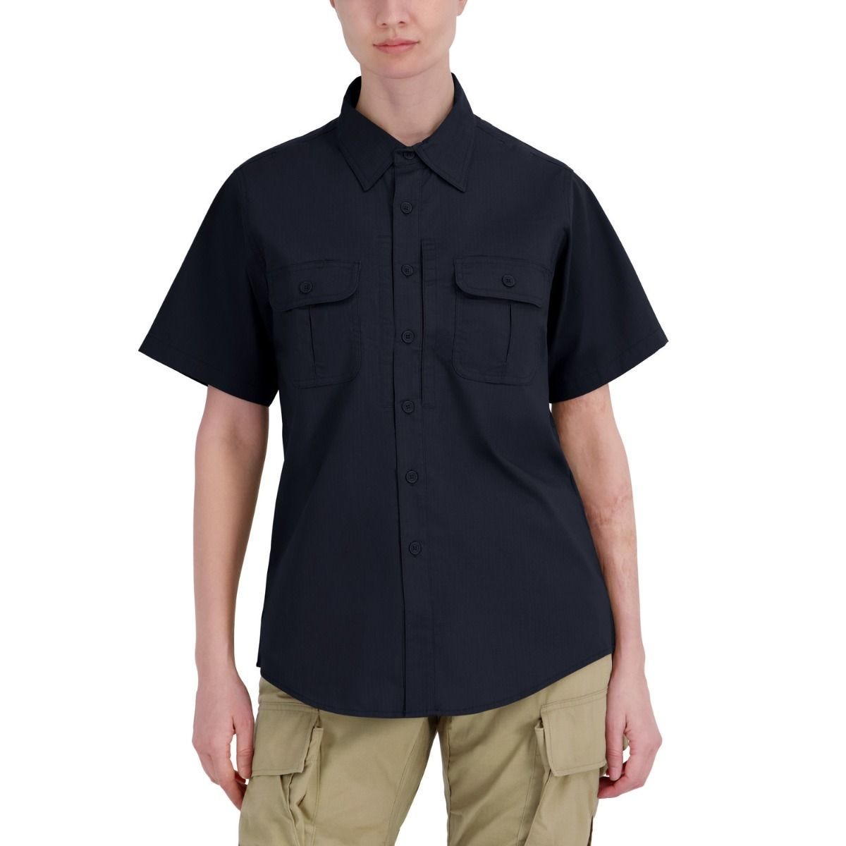 Propper Women's Kinetic Short Sleeve Shirt - LAPD Navy - image 1