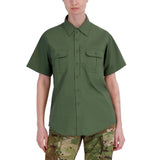 Propper Women's Kinetic Short Sleeve Shirt - Olive Drab - image 1