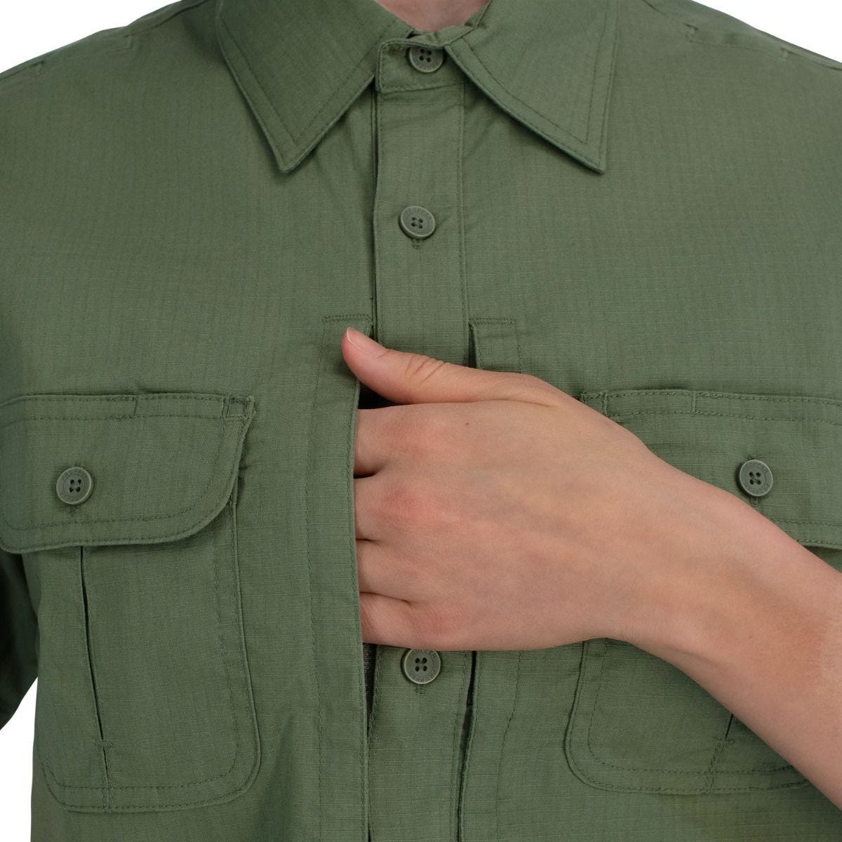 Propper Women's Kinetic Short Sleeve Shirt - Olive Drab - image 5