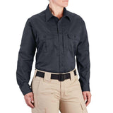 Propper Women's Kinetic Long Sleeve Shirt - LAPD Navy - image 1