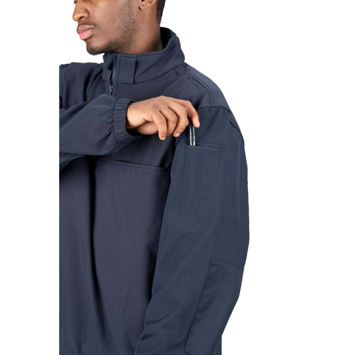 Propper Men's Hooded Soft Shell Job Shirt - LAPD Navy - image 5
