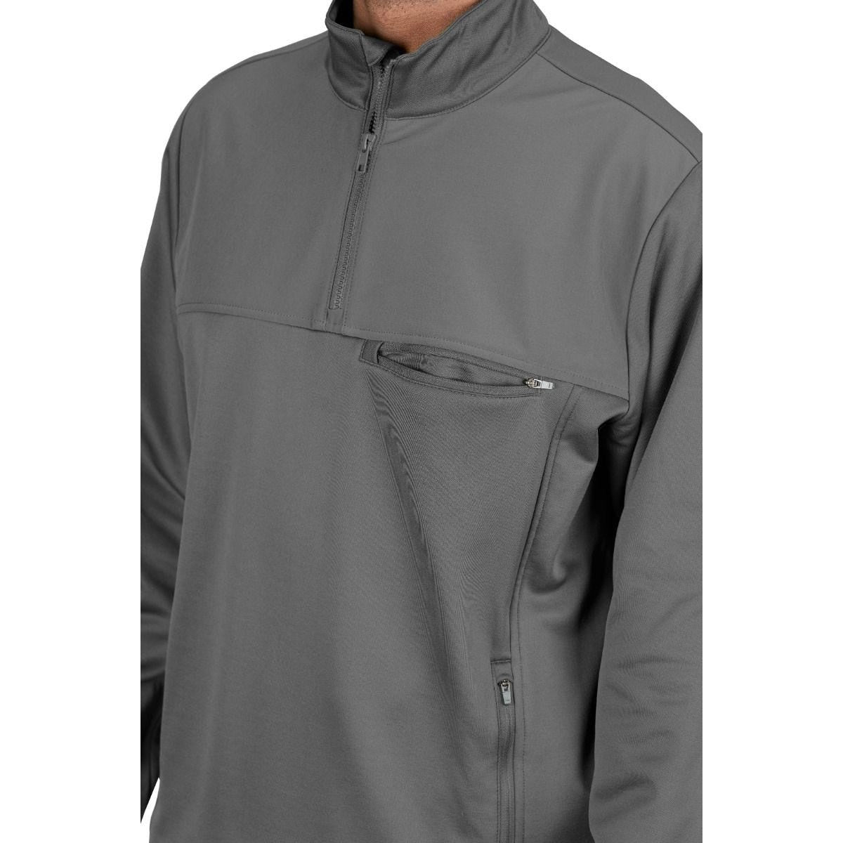 Propper Men's Kinetic Quarter Zip Pullover - Charcoal Gray - image 3