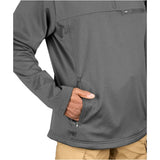 Propper Men's Kinetic Quarter Zip Pullover - Charcoal Gray - image 4