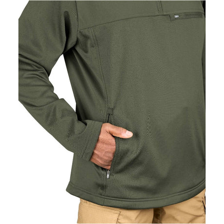 Propper Men's Kinetic Quarter Zip Pullover - Olive Drab - image 4