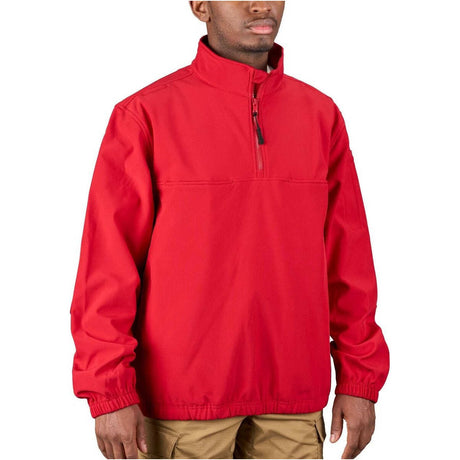 Propper Men's Quarter Zip Softshell Job Shirt - Red - image 1