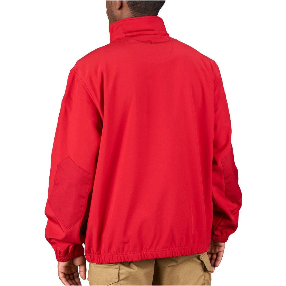 Propper Men's Quarter Zip Softshell Job Shirt - Red - image 2