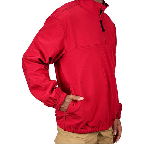 Propper Men's Quarter Zip Softshell Job Shirt - Red - image 3