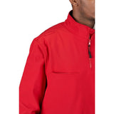 Propper Men's Quarter Zip Softshell Job Shirt - Red - image 4