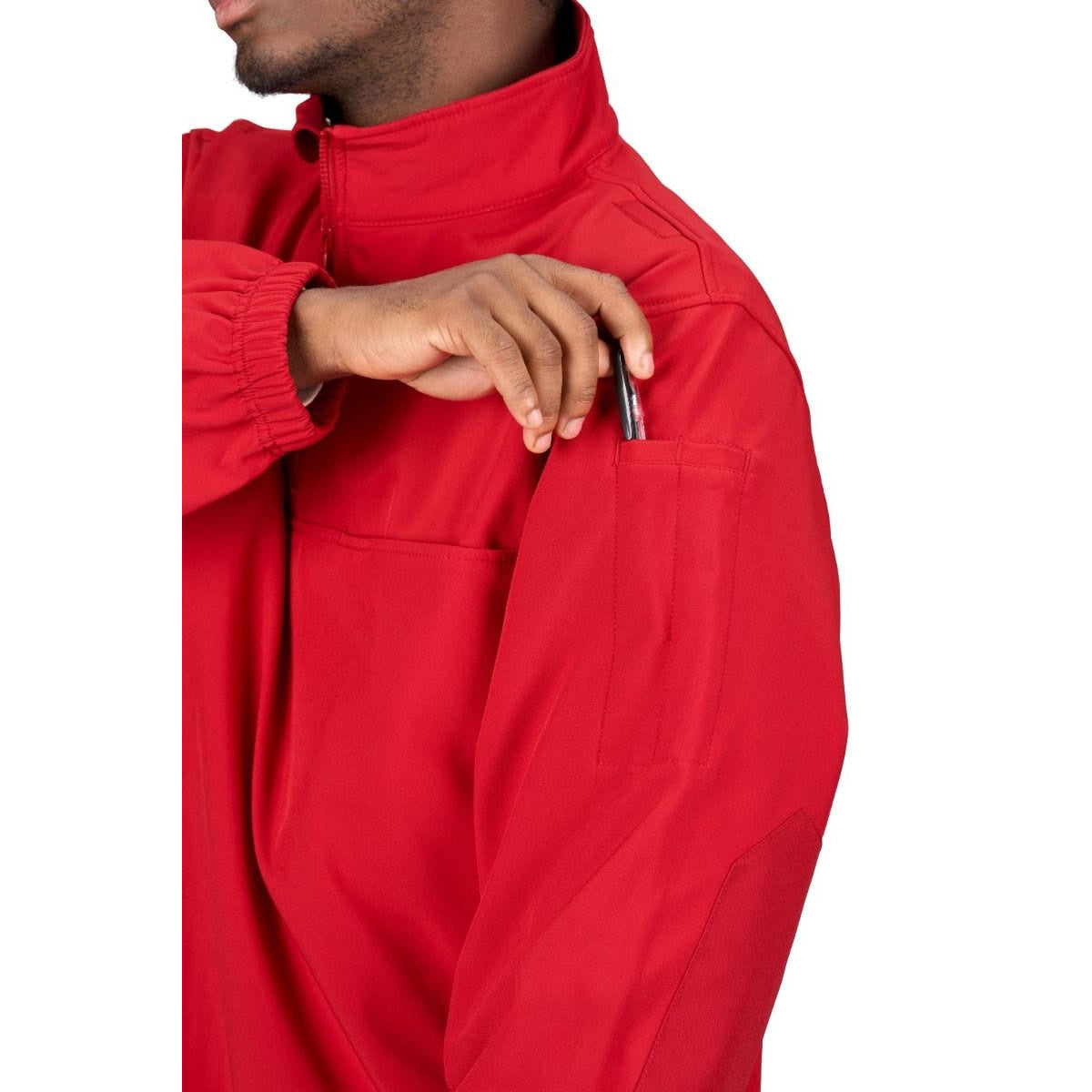 Propper Men's Quarter Zip Softshell Job Shirt - Red - image 5