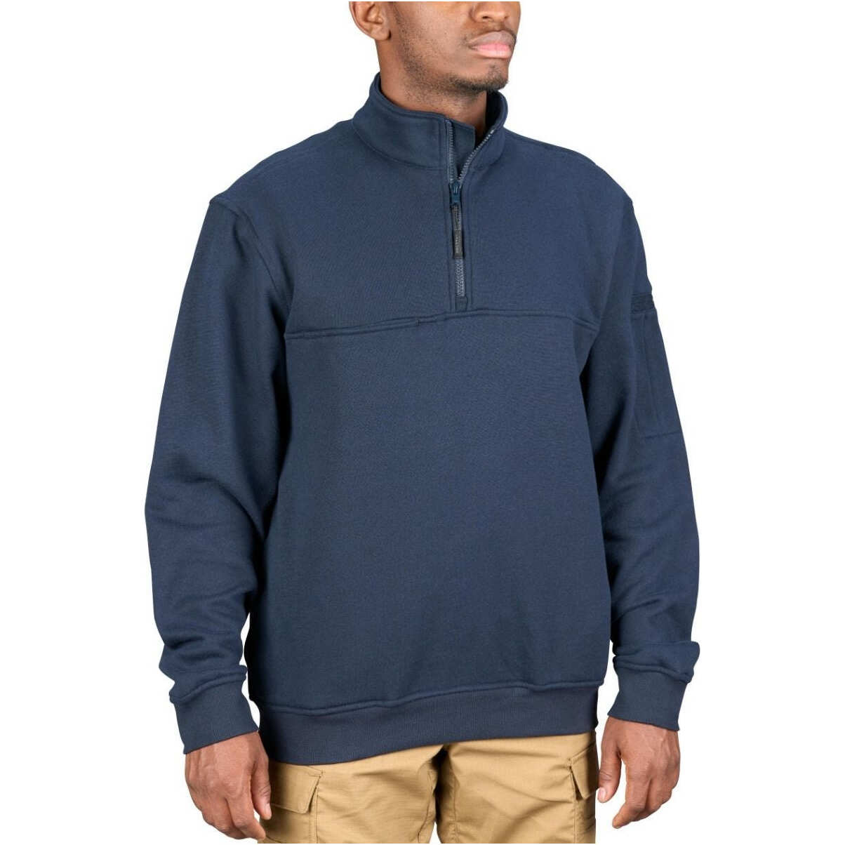 Propper Men's Station Quarter Zip Job Shirt - LAPD Navy - image 1
