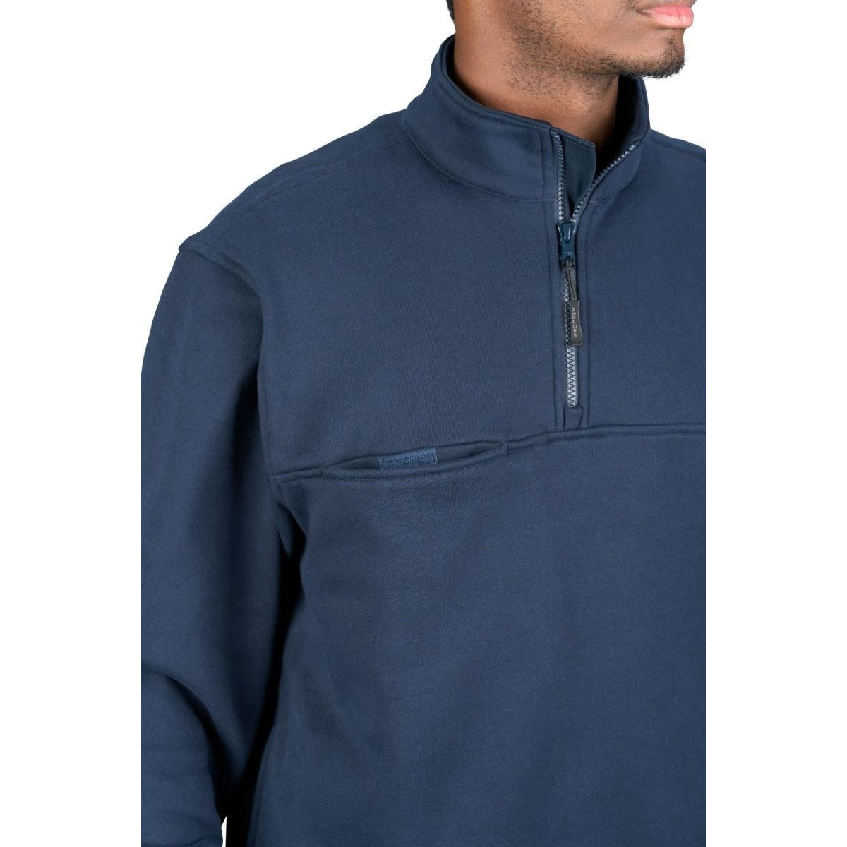 Propper Men's Station Quarter Zip Job Shirt - LAPD Navy - image 4