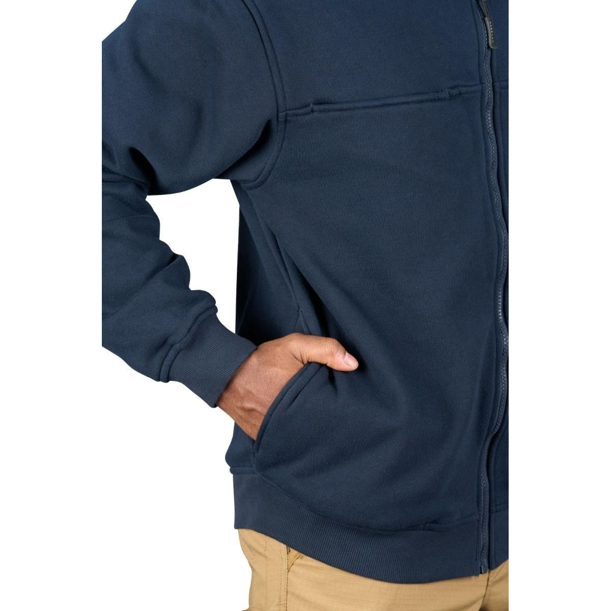 Propper Men's Station Full Zip Job Shirt - LAPD Navy - image 6