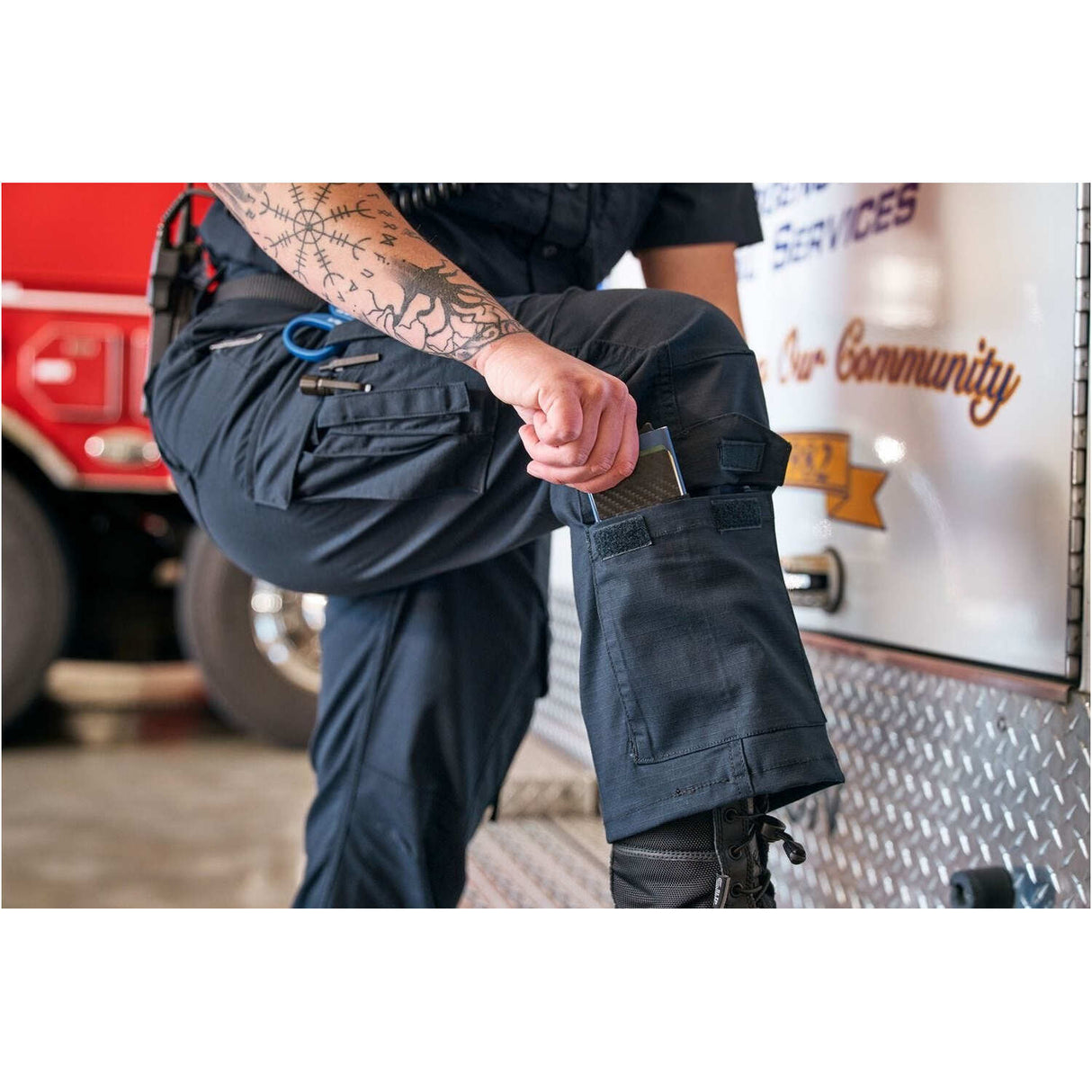 Propper Women's Kinetic EMS Pants - LAPD Navy - image 6