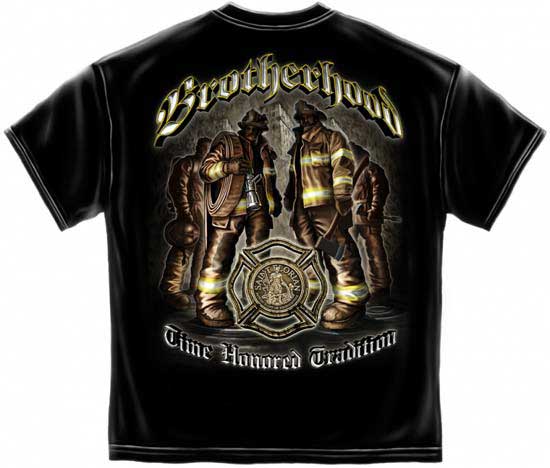 Time Honored Tradition Firefighter Brotherhood T-shirt