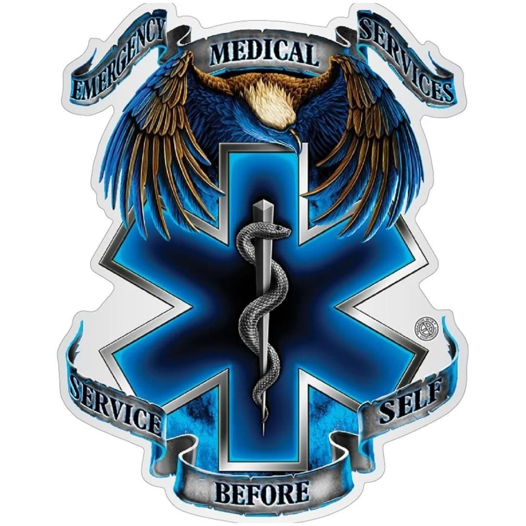 EMS Eagle Sticker