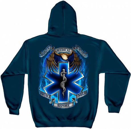 Service Before Self EMS Hoodie