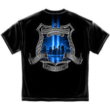 We Will Never Forget Police T-Shirt- Black