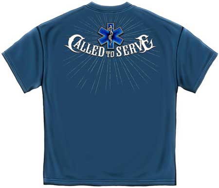 Called to Serve EMS T-shirt - Blue