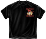 Volunteer Firefighter Bulldog T-shirt