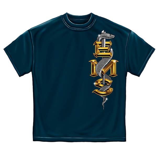 Semper Paratus EMS T-Shirt - Navy