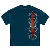 Faded Planks Volunteer Firefighter T-Shirt - Blue