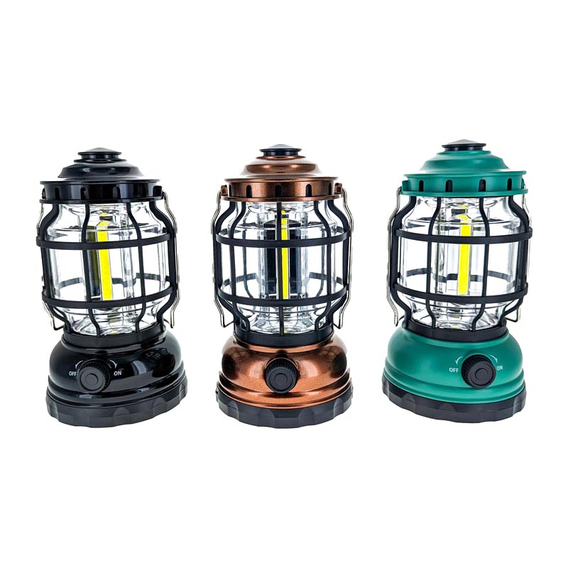 SE 8-inch 500 Lumen COB Dimmable Camping Lantern