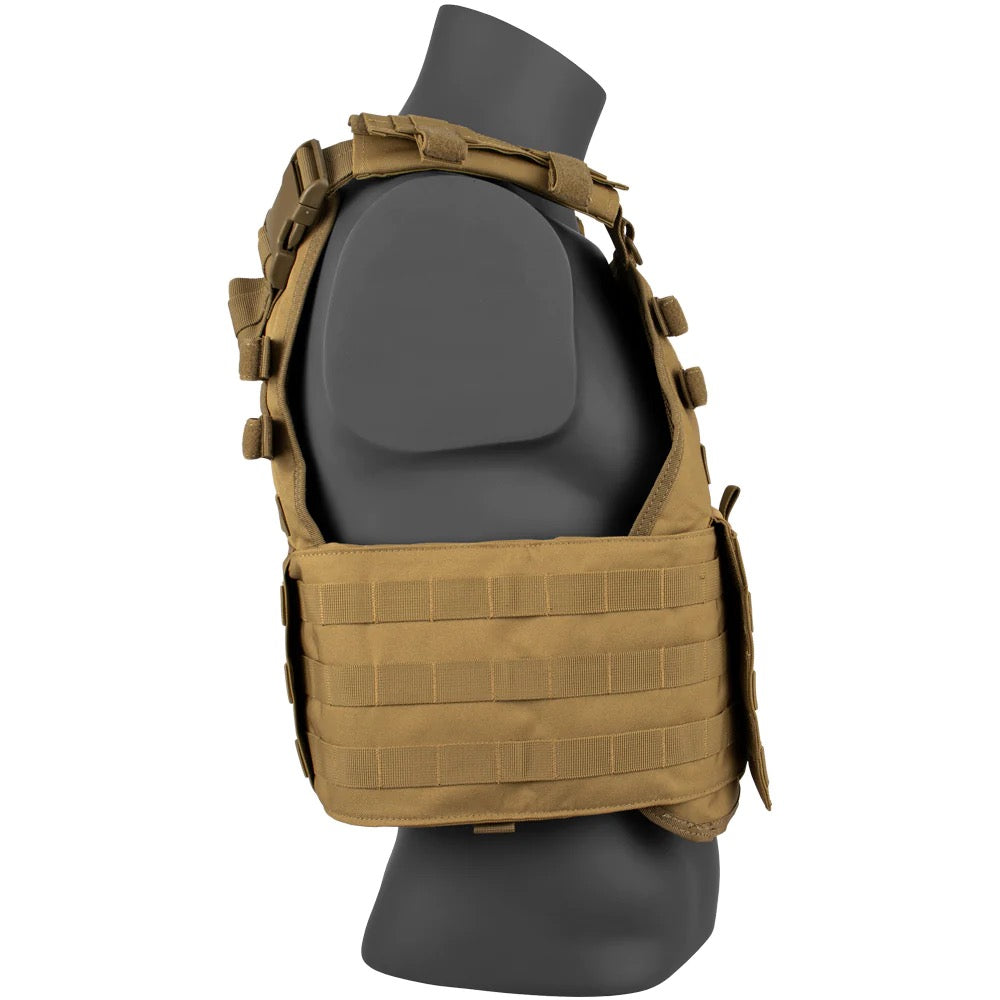 Fox Outdoor Vital Plate Carrier Vest with Admin Panel
