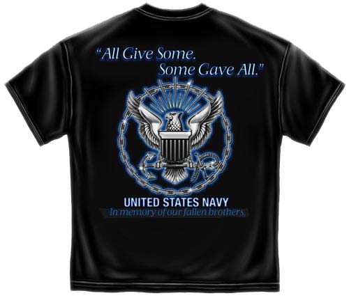 All Gave Some, Some Gave All - Navy T-shirt