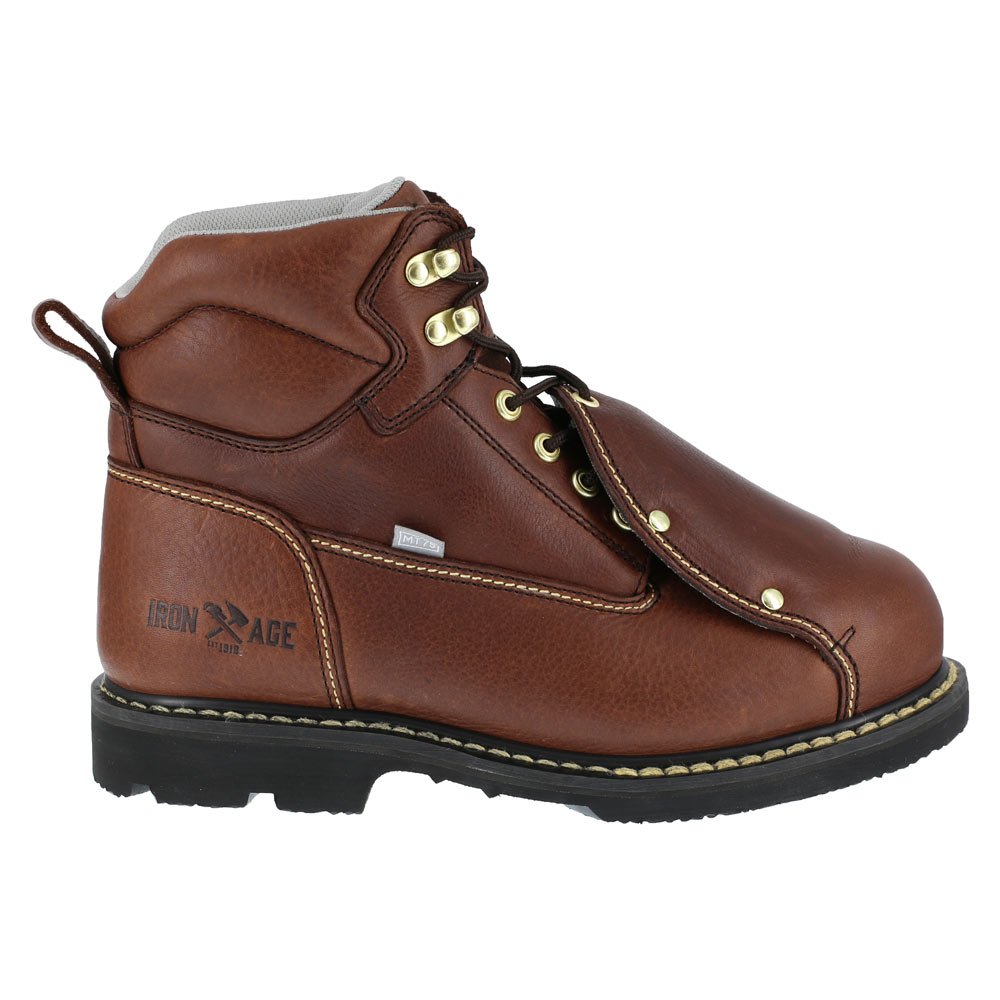 Iron Age Groundbreaker External Metguard Steel Toe 6-Inch Work Boot