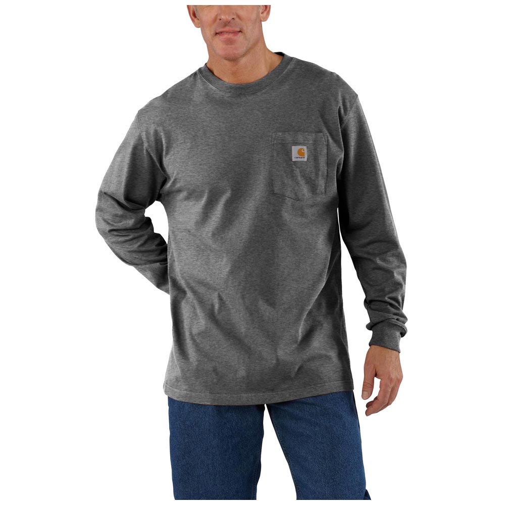 Carhartt Classic Heavyweight Long Sleeve Men's Pocket T-Shirt