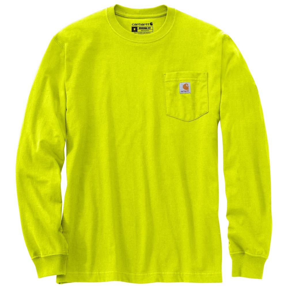 Carhartt Classic Heavyweight Long Sleeve Men's Pocket T-Shirt