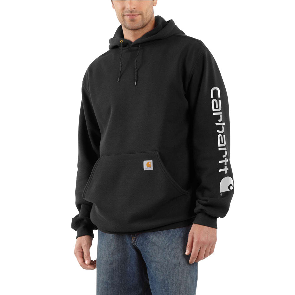 Carhartt Sleeve Graphic Loose Fit Pullover Hooded Sweatshirt