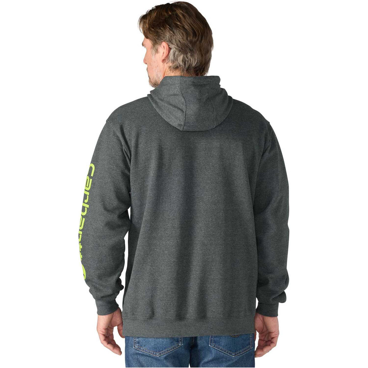 Carhartt Sleeve Graphic Loose Fit Pullover Hooded Sweatshirt