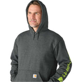 Carhartt Sleeve Graphic Loose Fit Pullover Hooded Sweatshirt