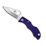 Spyderco LPRP3 Ladybug 3 Purple Pocket Knife