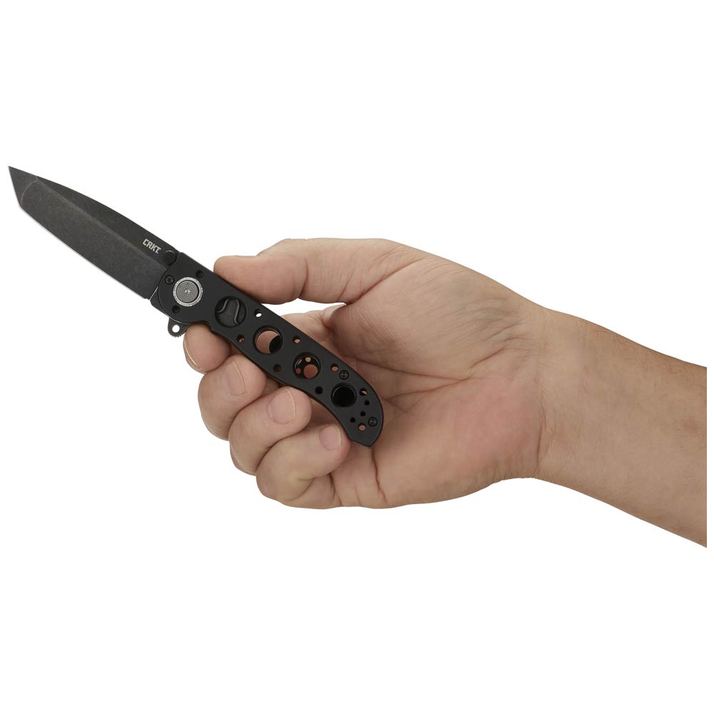 CRKT M16-02DB Black 3.12-Inch Tanto Tactical Folding Knife