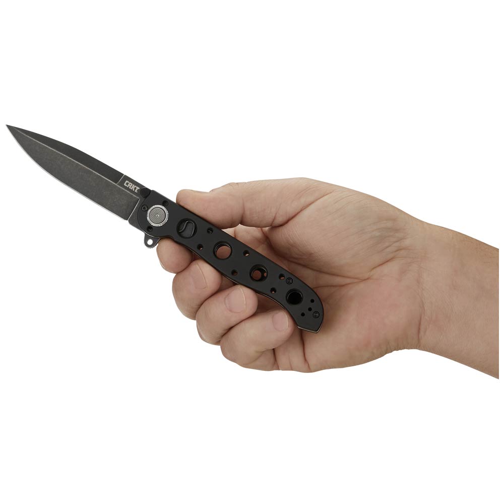 CRKT M16-03DB Black 3.12-Inch Spear Point Tactical Folding Knife