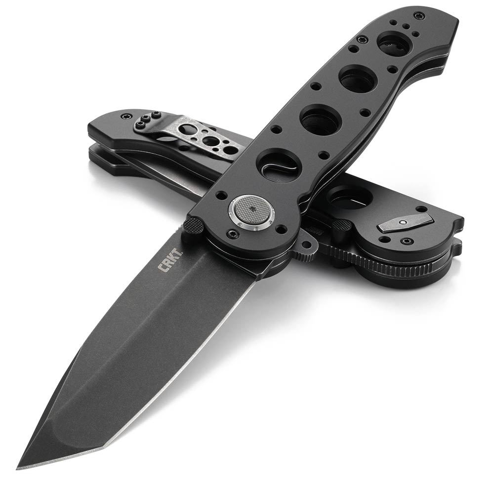 CRKT M16-04DB Black 3.89-Inch Tanto Tactical Folding Knife