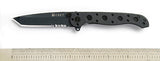 CRKT M16-10 Black Zytel Handle Combo Edge Knife - M16-10KZ