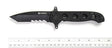 CRKT M16-14 Black G10 Handle Tanto Point Combo Edge Knife - M16-14SFG