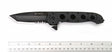 CRKT M16-14 Black Zytel Tanto Combo Edge Knife - M16-14ZLEK