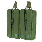 Double M4/M16 Open-Top Mag Pouch - Olive Drab