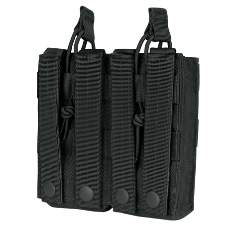 Double M4/M16 Open-Top Mag Pouch - Black