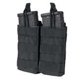 Double M4/M16 Open-Top Mag Pouch - Black