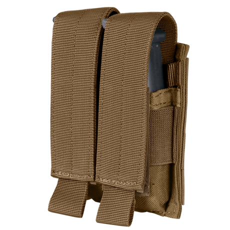 Double Pistol Mag Pouch - Coyote Brown
